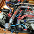 Load image into Gallery viewer, Injen 94-01 Acura Integra LS / LS Special Edition / RS Polished Black Cold Air Intake - Installation View