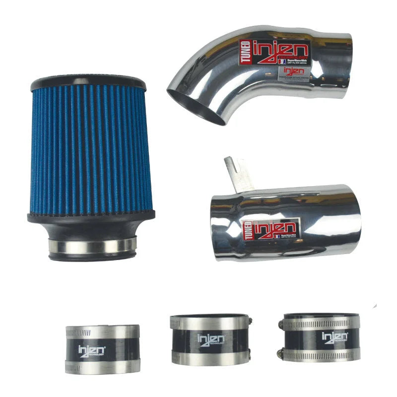 Injen 94-04 S10 Sonoma Jimmy Blazer 4.3L V6 Polished Power-Flow Air Intake System - Additional View 5