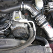 Load image into Gallery viewer, Injen 94-04 S10 Sonoma Jimmy Blazer 4.3L V6 Wrinkle Black Power-Flow Air Intake System - Back View