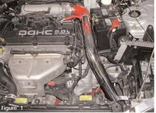 Load image into Gallery viewer, Injen 95-98 Mitsubishi Eclipse 4cyl (exc. Spyder) Black Cold Air Intake *SPECIAL ORDER* - Side View