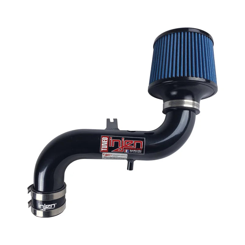 Injen 97-99 Toyota Camry L4 2.2L Black IS Short Ram Cold Air Intake - Side View