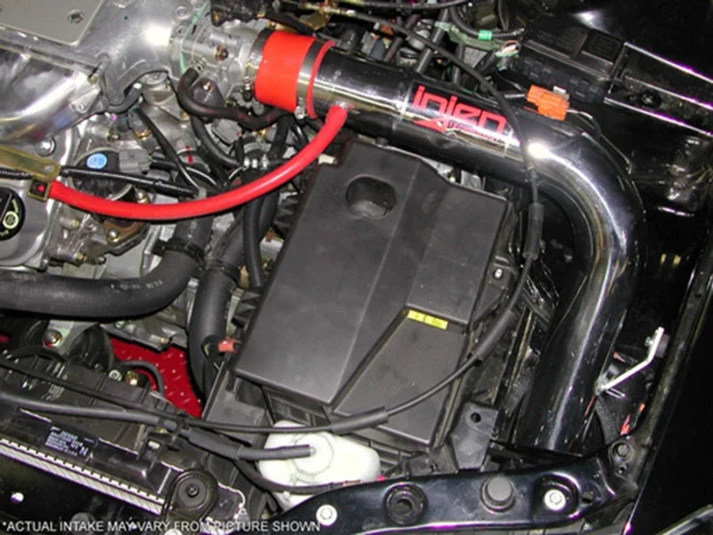 Injen 98-02 Honda Accord / 02-03 Acura TL 3.2L (CARB 02 Only) Black Cold Air Intake *SPECIAL ORDER* - Side View