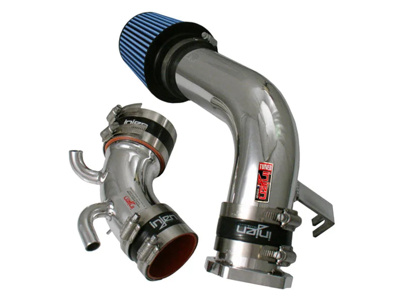 Injen 98-99 Maxima Polished Cold Air Intake - Side View