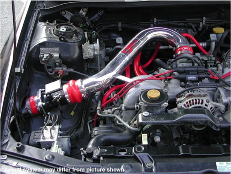 Injen 98-99 RS 2.5L Polished Cold Air Intake - Detail View