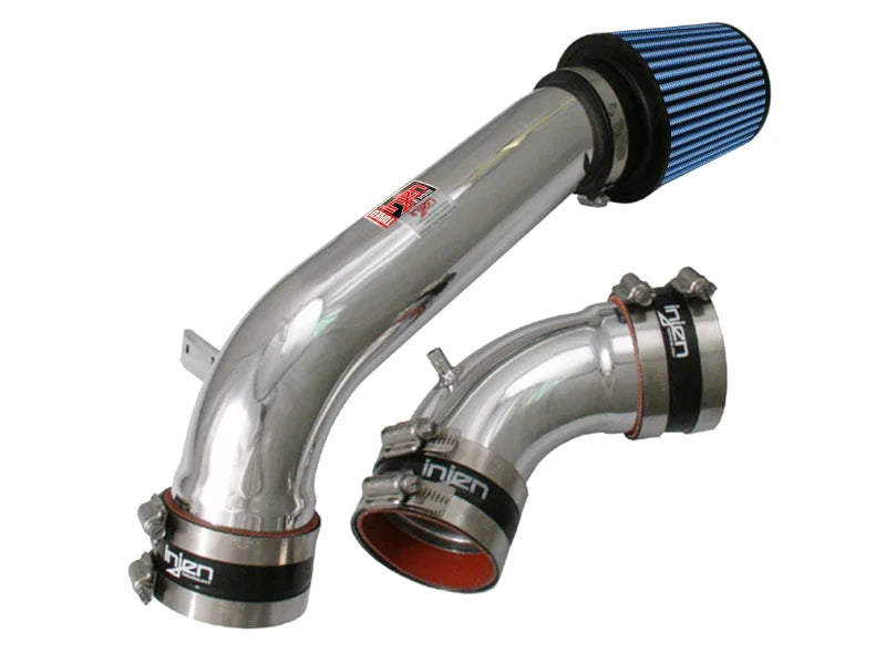 Injen 99-00 323 E46 2.5L  99-00 328 E46 2.8L 2001 325 2.5L Polished Cold Air Intake - Side View