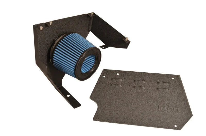 Injen 99-00 BMW 323i E46 2.5L/99-00 328 E46 2.8L/01-05 325 E46 2.5L Wrkl Blk Short Ram Intake w/MR - Side View