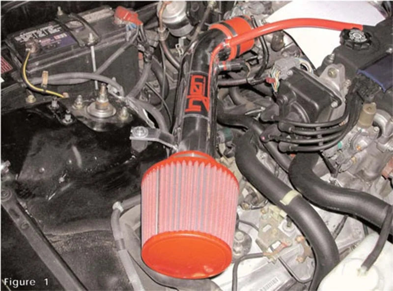 Injen 99-00 Honda Civic Si Polished Short Ram Intake - Detail View
