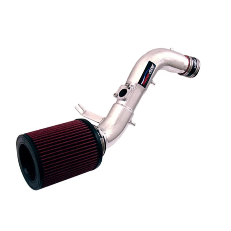 Injen 99-04 4Runner Tacoma 3.4L V6 only Polished Power-Flow Air Intake System - Side View