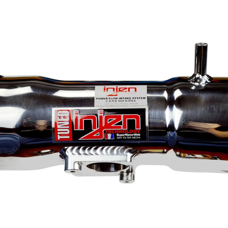 Injen 99-04 4Runner Tacoma 3.4L V6 only Polished Power-Flow Air Intake System - Installation View
