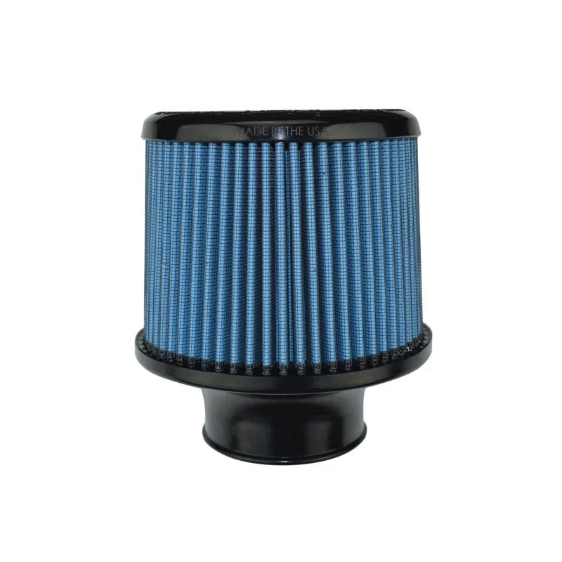 Injen AMSOIL Ea Nanofiber Dry Air Filter - 2.75 Filter 6 Base / 5 Tall / 5 Top - Side View