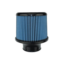 Load image into Gallery viewer, Injen AMSOIL Ea Nanofiber Dry Air Filter - 2.75 Filter 6 Base / 5 Tall / 5 Top - Side View