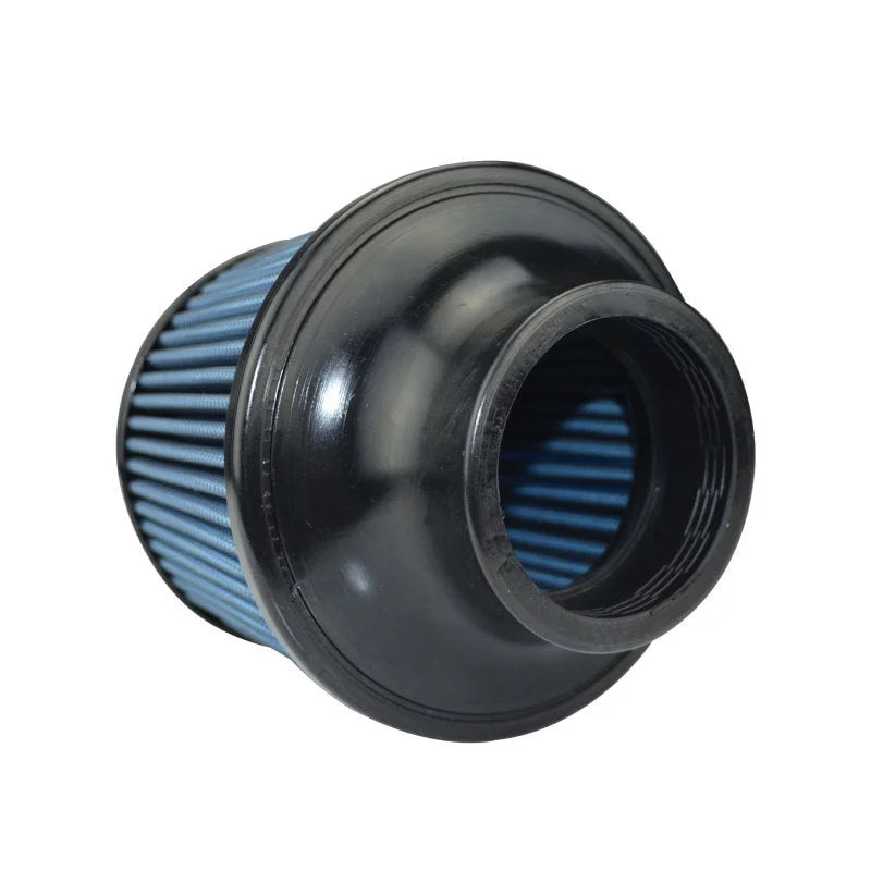Injen AMSOIL Ea Nanofiber Dry Air Filter - 2.75 Filter 6 Base / 5 Tall / 5 Top - Back View