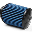 Load image into Gallery viewer, Injen AMSOIL Ea Nanofiber Dry Air Filter - 3.50 Filter 6 Base / 5 Tall / 5 Top - Side View