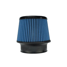 Load image into Gallery viewer, Injen AMSOIL Ea Nanofiber Dry Air Filter - 4.50 Filter 6.75 Base / 5 Tall / 5 Top - Side View