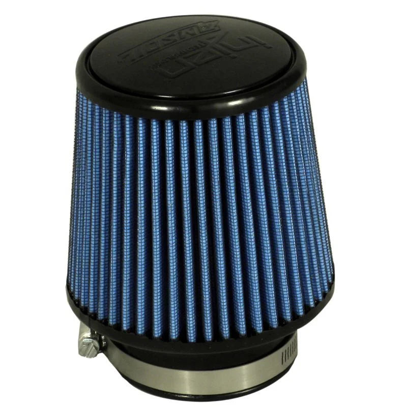 Injen AMSOIL Ea Nanofiber Dry Air Filter - 5 Filter 6 1/2 Base / 8 Tall / 5 1/2 Top - Side View