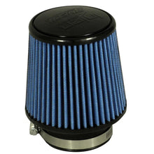 Load image into Gallery viewer, Injen AMSOIL Ea Nanofiber Dry Air Filter - 5 Filter 6 1/2 Base / 8 Tall / 5 1/2 Top - Side View