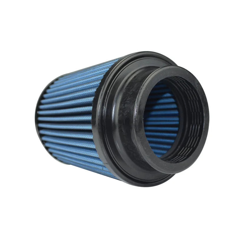 Injen AMSOIL Replacement Nanofiber Dry Air FIlter 2.75 Flange Diameter/ 4.5 Base/ 5.5 Tall/ 50 Pleat - Side View