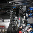 Load image into Gallery viewer, Injen Aluminum Air Filter Heat Shield Universal Fits 3.50 Polished - Installation View