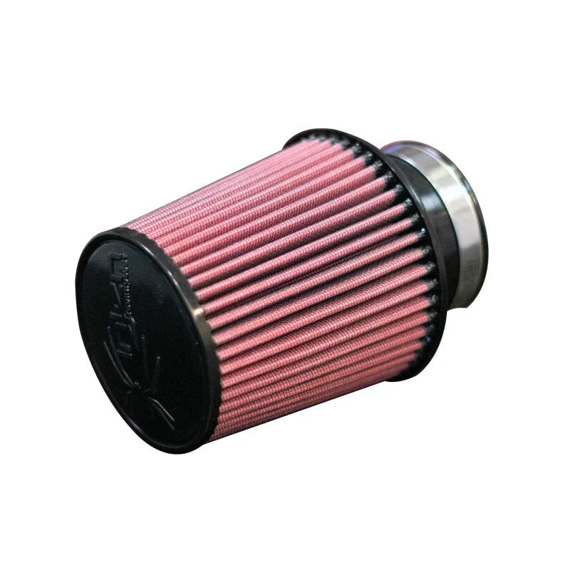 Injen High Performance Air Filter - 2.75 Black Filter 5 Base / 5 Tall / 4 Top - 40 Pleat - Installation View