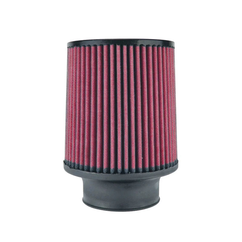 Injen High Performance Air Filter - 3 1/2 Black Oiled Filter 6  Base / 6 7/8 Tall / 5 1/2 Top - Main Product View