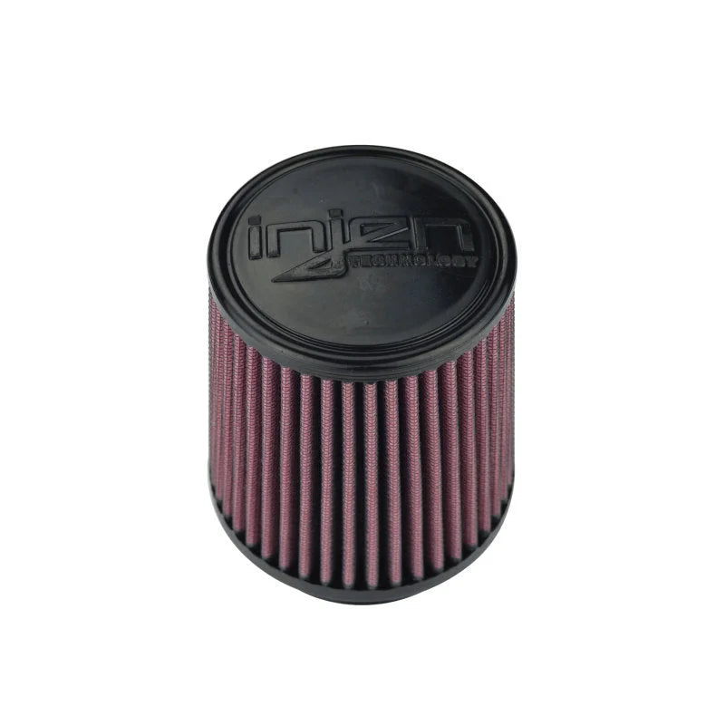 Injen High Performance Air Filter - 3 Black Filter 5 Base / 4 7/8 Tall / 4 Top - Back View