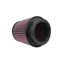 Load image into Gallery viewer, Injen High Performance Air Filter - 3 Black Filter 5 Base / 4 7/8 Tall / 4 Top - Installation View