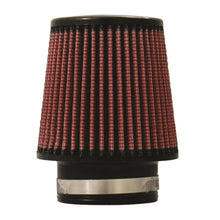 Load image into Gallery viewer, Injen High Performance Air Filter - 3.00 Black Filter 6 Base / 5 Tall / 4 Top - 45 Pleat - Side View
