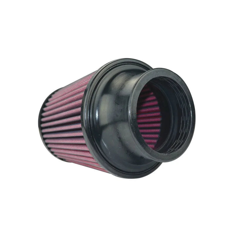 Injen High Performance Air Filter - 3.00 Black Filter 6 Base / 5 Tall / 4 Top - 45 Pleat - Installation View
