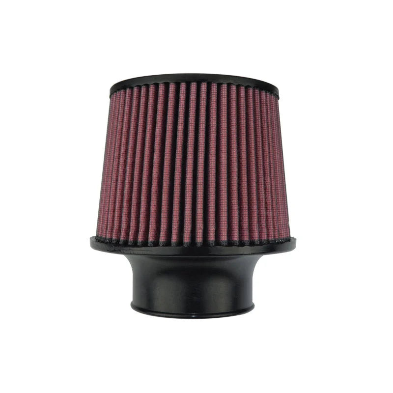 Injen High Performance Air Filter - 3.00 Black Filter 6 Base / 5 Tall / 5 Top - Main Product View