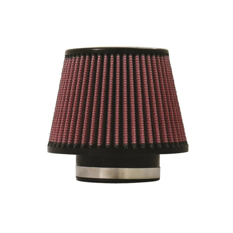 Injen High Performance Air Filter - 3.50 Black Filter 6 Base / 5 Tall / 5 Top - Main Product View