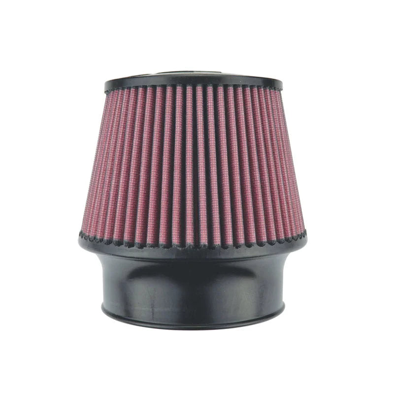 Injen High Performance Air Filter - 4.50 Black Filter 6.75 Base / 5 Tall / 5 Top - Main Product View