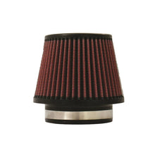 Load image into Gallery viewer, Injen High Performance Air Filter - 4.50 Black Filter 6.75 Base / 5 Tall / 5 Top - Side View