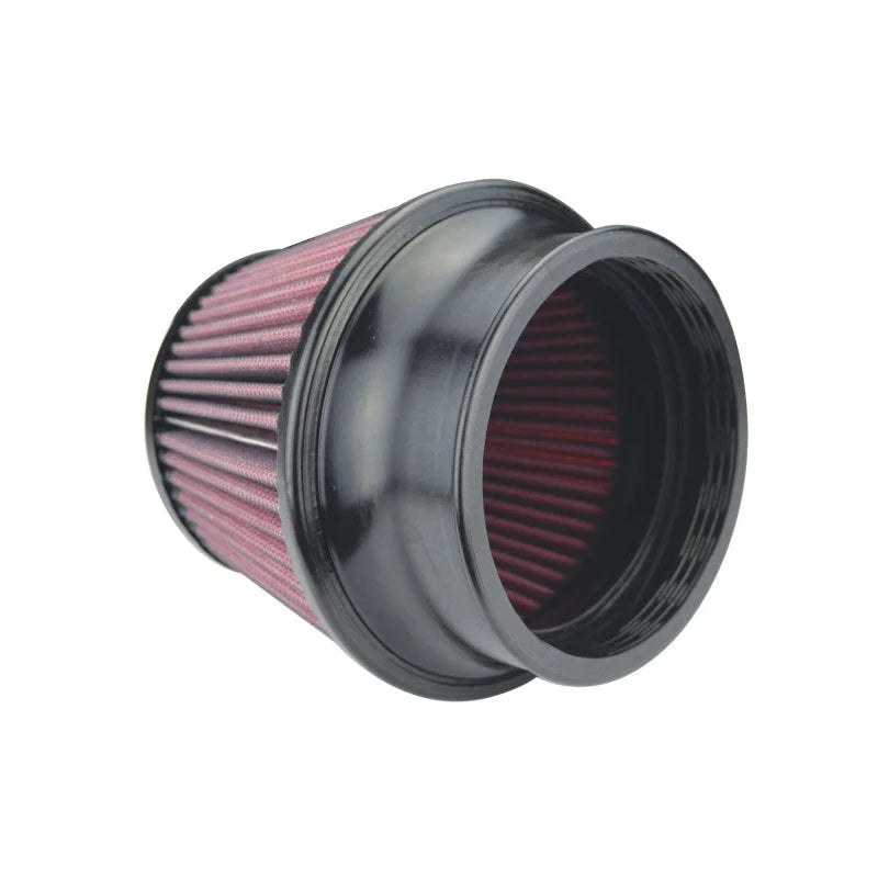 Injen High Performance Air Filter - 4.50 Black Filter 6.75 Base / 5 Tall / 5 Top - Installation View