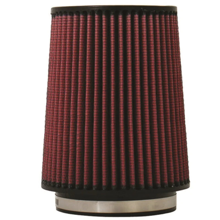 Injen High Performance Air Filter - 5 Black Filter 6 1/2 Base / 8 Tall / 5 1/2 Top - Main Product View