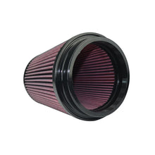 Load image into Gallery viewer, Injen High Performance Air Filter - 5 Black Filter 6 1/2 Base / 8 Tall / 5 1/2 Top - Back View