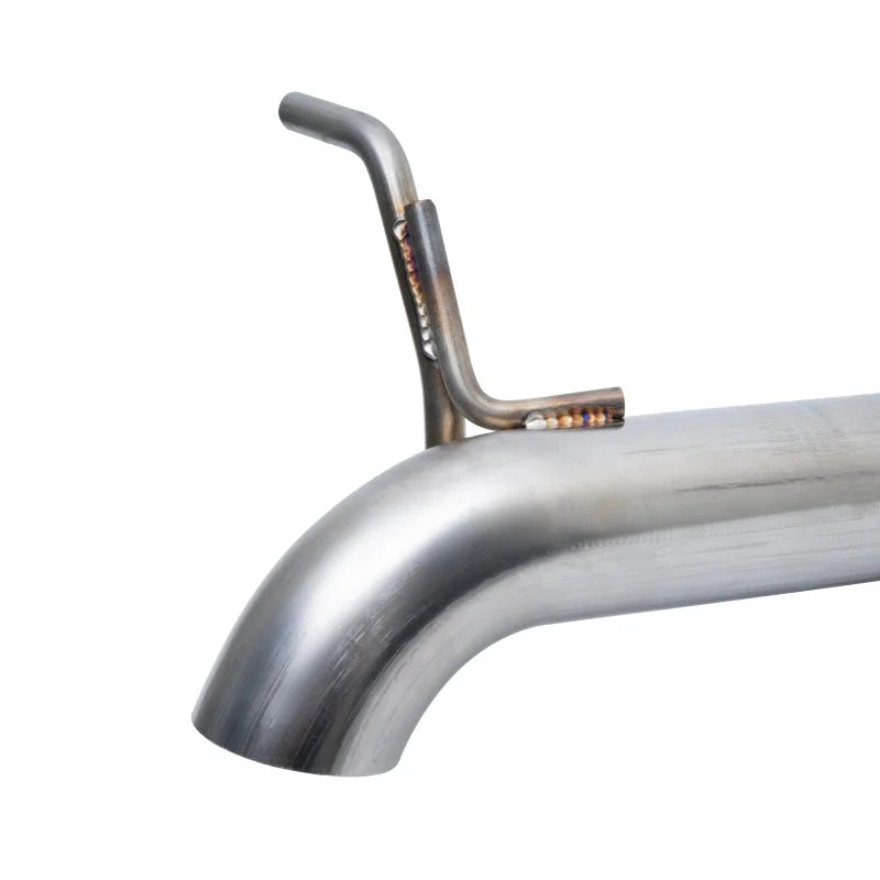 Injen Muffler Delete Kit fits 2018-2025 Jeep Wrangler JL 2.0L Turbo / 3.6L V6 - Back View
