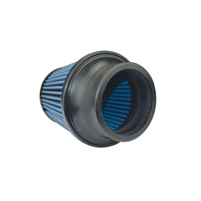 Injen NanoWeb Dry Air Filter 3.25in neck / 5.25in Base/ 4.80 Top - 45 Pleats - Side View