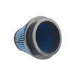Load image into Gallery viewer, Injen NanoWeb Dry Air Filter 4.0 Flange w/ShurLok / 5.63 Base OD /6.0 Tall /4.0 Top w/Barb Fitting - Side View