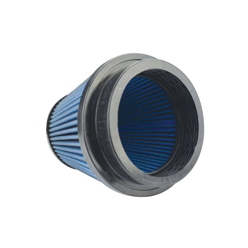 Injen NanoWeb Dry Air Filter 4in Flange ID / 5.5in Base / 5.4in Height / 4in Top - Detail View