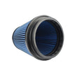 Load image into Gallery viewer, Injen NanoWeb Dry Air Filter 5.00in Inlet w/ShurLok 6.50in Base/ 5.00in Top w/ Barb Fitting - Side View