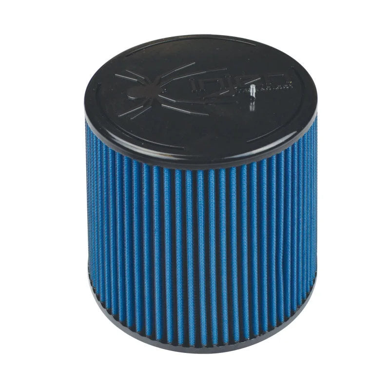 Injen NanoWeb Dry Air Filter 6.00in Neck/ 8.50in Base/ 8.50in Tall/ 7in Top - 70 Pleats - Side View