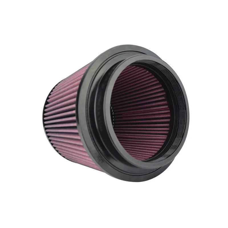 Injen Oiled Air Filter 6.0in Flange ID / 8.25in Base / 7.2in Media Height / 7.0in Top - Detail View