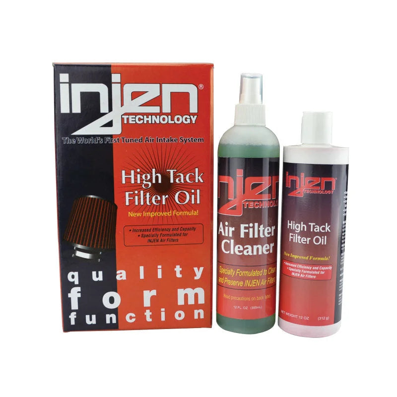 Injen Pro Tech Charger Kit (Includes Cleaner and Charger Oil - Aerosol) Cleaning Kit - Side View