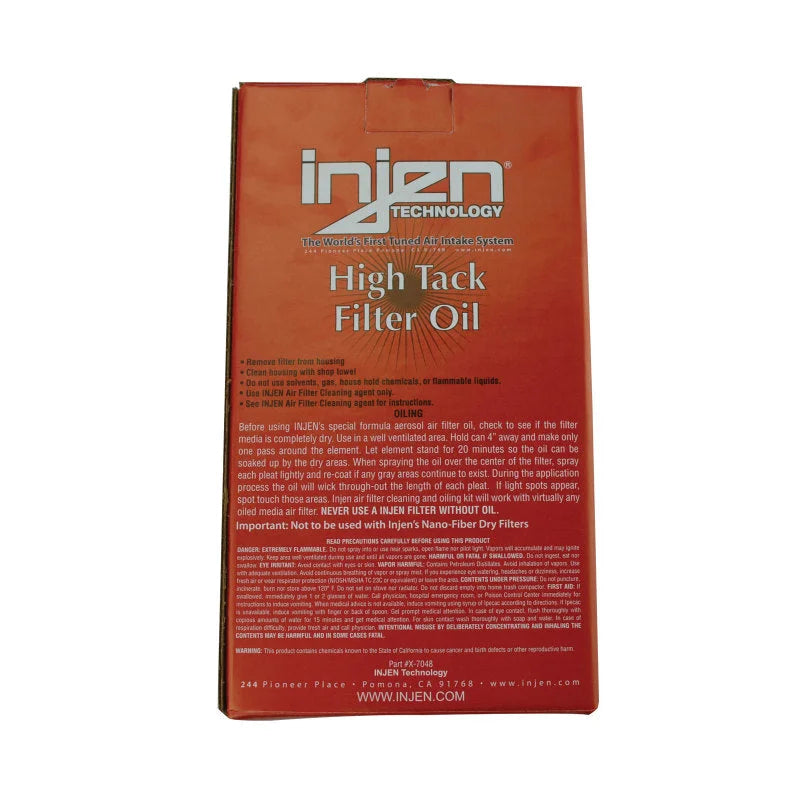Injen Pro Tech Charger Kit (Includes Cleaner and Charger Oil - Aerosol) Cleaning Kit - Detail View