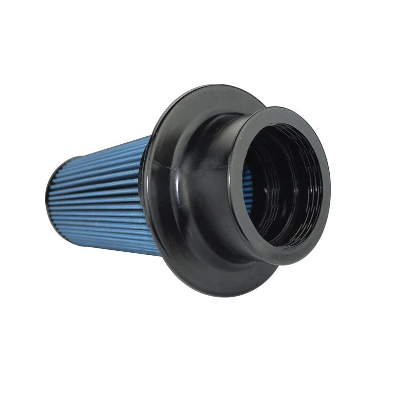 Injen SuperNano-Web Air Filter 3.50in ID/ 6.5in Base / 8.80in Height / 5in Top - Detail View