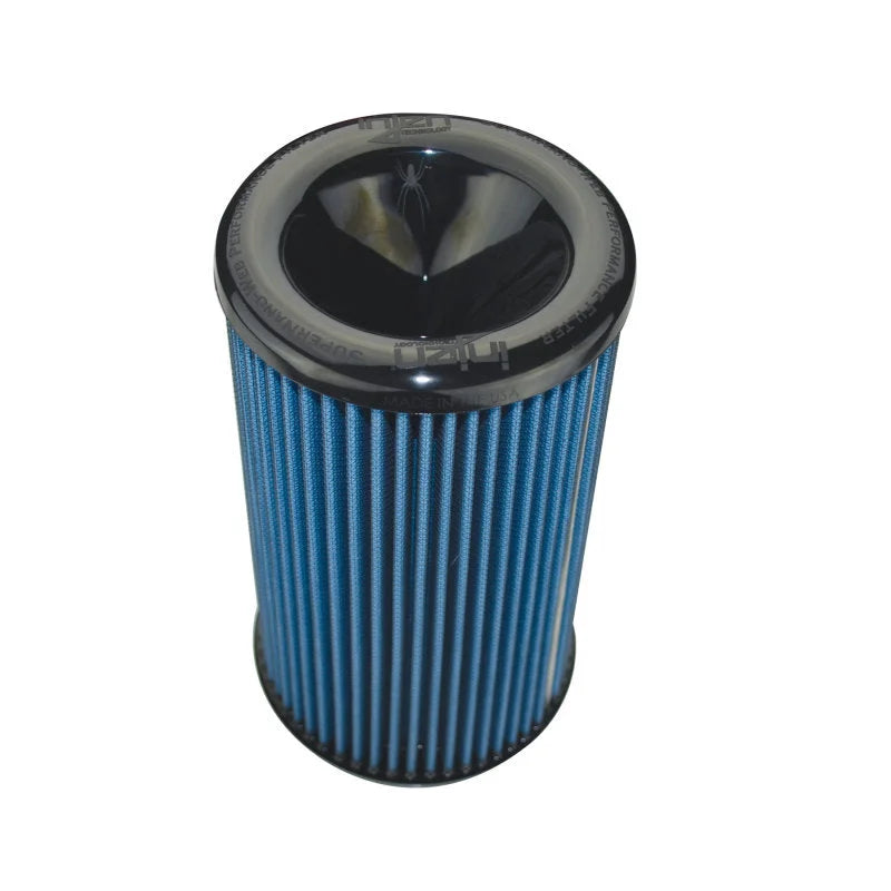 Injen SuperNano-Web Air Filter 4.0in ID/ 6.5in Base / 10.3in Height / 5.35in Top - Detail View
