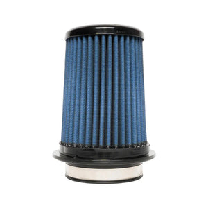 Injen SuperNano Web Dry Air Filter w/ Twist Lock Base- 3.5in Flange ID / 5.5in Base / 6.3in Height - Main Product View