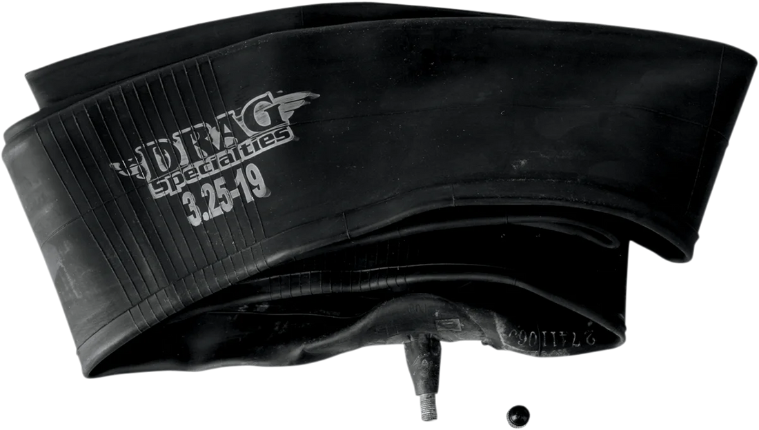 Inner Tube - Heavy Duty - 19" - Center Rubber Valve DragSpecialties W99-6014CRV - Side View