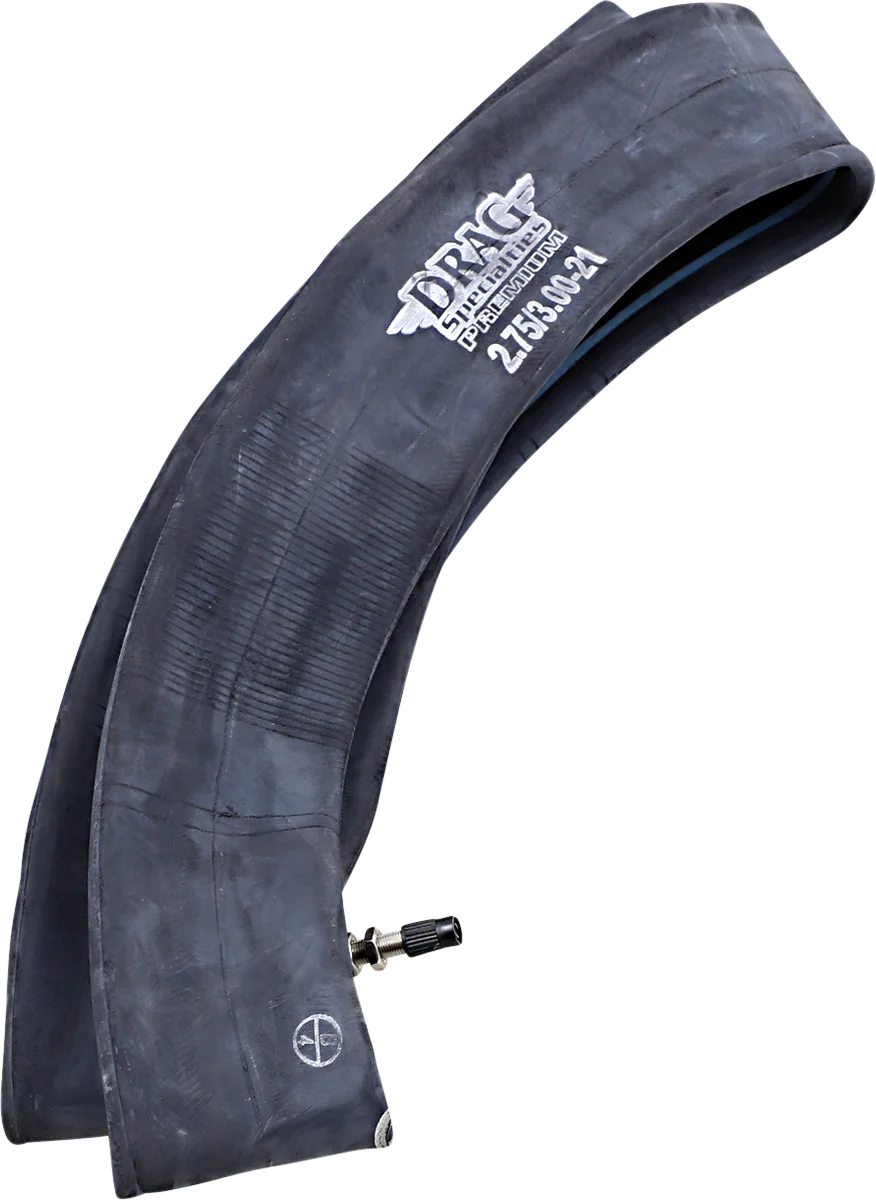 Inner Tube - Premium Heavy Duty - 16" - Side Metal Valve DragSpecialties 99-6166HSMV - Side View