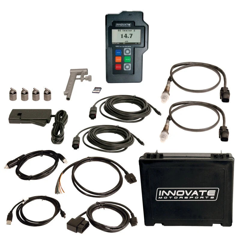Innovate LM-2 Dual 02 Ultimate Shop Kit - Back View